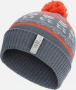 Rab Czapka zimowa Khroma Bobble Beanie Orion Blue/Red Grapefruit r. One Size (QAB-24)