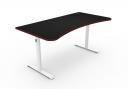 Biurko Arozzi Arena Biało-Czarne 160 cmx82 cm