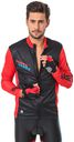 IQ Bluza rowerowa Temis Black/Fiery Red/Palace Blue r. M