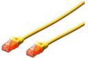 Digitus Patchcord U-UTP, Cat6, LSZH, 1m, żółty ( DK-1617-010/Y)