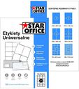 Star Office A4 70X42,3 (100 arkuszy) (2100 etykiet) (EYA-1A-A05SO)