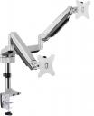 Maclean Uchwyt biurkowy na 2 monitory 13" - 32" (MC-765)