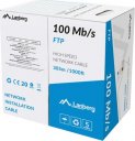 Lanberg LAN FTP 100MB/s 305m Drut CCA Szary (LCF5-10CC-0305-S)