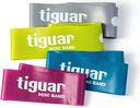 Tiguar Mini Band TI-MB0001 różne poziomy oporu w zestawie wielokolorowy 4 szt.