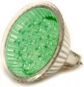 Activejet Żarówka LED |GU5.3 |21xSMD |1.7W |12V |40lm |barwa zielona | (AJE-2153G)