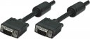 Kabel Manhattan D-Sub (VGA) - D-Sub (VGA) 10m czarny (317696)