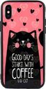 Beline Etui Hearts iPhone 5/5S/SE wzór 6 (cat pink)