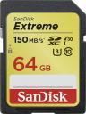 Karta SanDisk Extreme SDXC 64 GB Class 10 UHS-I/U3 V30 (SDSDXV6-064G-GNCIN)
