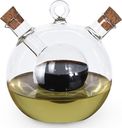 Excellent Houseware Butelka dozownik na oliwę ocet balsamiczny 2w1 uniwersalny