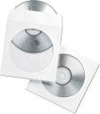 Fellowes koperty papierowe na CD DVD 50 szt. Białe (90690)