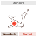 Montaż roweru treningowego (wniesienie, fachowy montaż, wyniesienie opakowań)