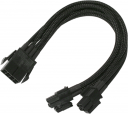 Nanoxia ATX/EPS 8-pin - ATX/EPS 8-pin, 0.3m, Czarny (900100020)