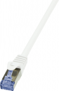 LogiLink CAT 6a Patchcord S/FTP Biały 1m (CQ3031S)