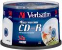 Verbatim CD-R/50/Cake 700MB 52x GLOSSY print 43579