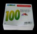 4World Koperty bez okienka CD/DVD papier 100 szt