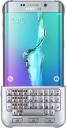 Samsung Galaxy S6 Edge Osłona z klawiaturą QWERTY, Srebrny (EJ-CG928BSEGWW)