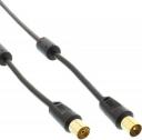 Kabel InLine Antenowy 0.5m czarny (69450P)
