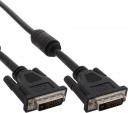 Kabel InLine DVI-D - DVI-D 5m czarny (17775)