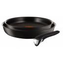 Patelnia Tefal zestaw Expertise Pan Titanium Excellence 24 28cm 2szt.