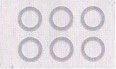 VRX Racing Metal Bushing 8*4*3, 6 sztuk (VRX/18060)