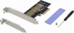 Kontroler MicroConnect PCIe x4 M.2 NVMe SSD Adapter