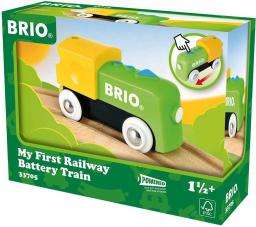 Brio Mój Pierwszy Pociąg Lokomotywka na baterie (33729)