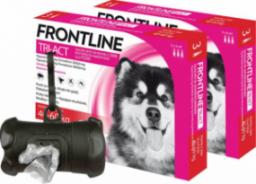 Frontline FRONTLINE Tri-Act XL 40-60kg (pipeta 3 x 6ml) x2 +Frontline Dozownik na woreczki GRATIS