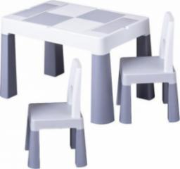  Multifun Multifun zestaw mebli dzieciĘcych stolik 2 krzeseŁka szary