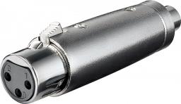  Goobay Adapter XLR - RCA (Cinch) srebrny (JAB-857179)