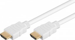 Kabel Goobay HDMI - HDMI 0.5m biały (69124)