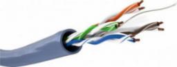  Goobay CAT 6a kabel sieciowy, U/UTP, Niebieski - Długość kabla 100 m