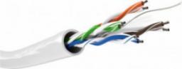  Goobay CAT 6 kabel sieciowy, U/UTP, biały - Długość kabla 100 m