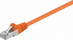  RB-LAN CAT 5e Kabel łączący, F/UTP, Pomarańczowy - Długość kabla 0.25 m