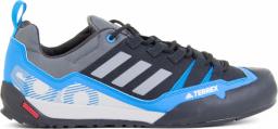 Buty trekkingowe męskie Adidas Terrex Swift Solo 2 czarno-niebieskie r. 42 2/3