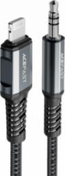 Kabel USB Acefast Lightning - mini Jack 3.5 mm 1.2 m Szary (6974316280590)