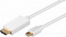 Kabel Goobay DisplayPort Mini - HDMI 1m biały (JAB-1088523)