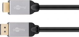 Kabel Goobay DisplayPort - HDMI 1m srebrny (71460)