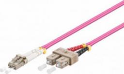  Goobay Kabel światłowodowy, Multimode (OM4) Violett - Długość kabla 10 m