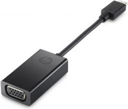 Adapter USB HP USB-C - VGA Czarny  (P7Z54AA#ABB)
