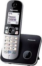 Telefon stacjonarny Panasonic Panasonic KX-TG6811FXB Cordless phone, Silver Black - KX-TG6811FXB