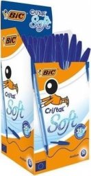  Bic Długopis Cristal Soft niebieski (50szt) BIC