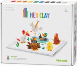  Tm Toys Hey Clay - Masa plastyczna do lepienia ptaków z farmy