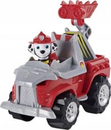  Spin Master Spin Master Paw Patrol Dino Rescue Deluxe Vehicle Marshall, Toy Vehicle (Red/Grey, Includes Marshall Figure and Surprise Dinosaur)