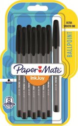  Paper Mate PAPER MATE Kugelschreiber InkJoy 100 Kappe 8St. M Schwarz