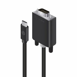 Kabel USB Alogic USB-C - D-Sub (VGA) 2 m Czarny (ELUCVG-02RBLK)