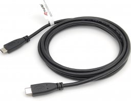Kabel USB Equip USB-C - USB-C 3 m Czarny (128888)