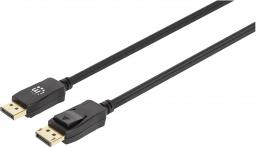 Kabel Manhattan DisplayPort - DisplayPort 1m czarny (353595)