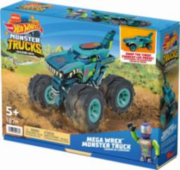  Mega Bloks Hot Wheels Mega Wrex Monster Truck Construction Toy (HDJ95)