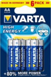  Varta Bateria High Energy AA / R6 6 szt.