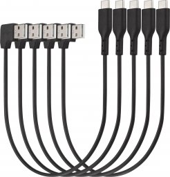 Kabel USB Kensington USB-A - USB-C 0.3 m Czarny (K65610WW)